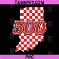 Indianapolis Indiana State 500 PNG, Race Car Distressed Flag PNG