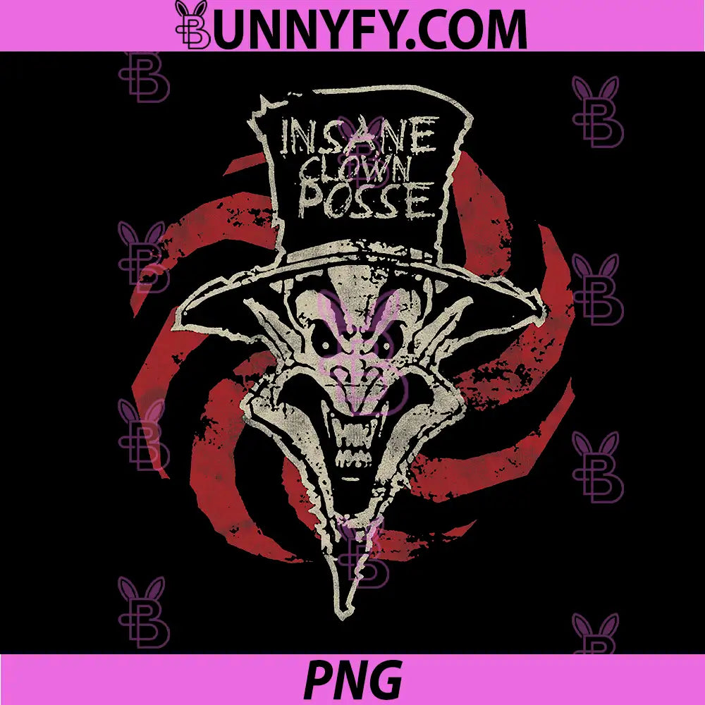 Insane Clown Posse PNG, Official ICP Merch  Ringmaster Spiral PNG