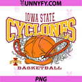 Iowa State Cyclones PNG, Basketball Bite Officially Licensed PNG
