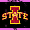 Iowa State University PNG, Cyclones Distressed Primary PNG