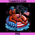 Irish Dog Setter 250th America PNG, Patriotic USA 4th of July PNG