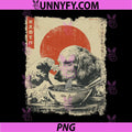 Irish Setter Ramen Lover PNG, Vintage Japanese Noodle Dog Art PNG