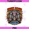 Iron Cage Legacy PNG, Never Breaks Down PNG