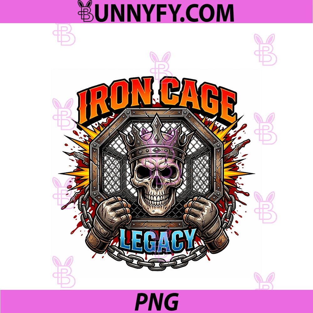 Iron Cage Legacy PNG, Never Breaks Down PNG