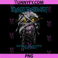 Iron Maiden Powerslave Head Mummy Black PNG