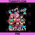 It's K-Pop Birthday Girls PNG, K-pop Energy 2nd Birthday K pop PNG