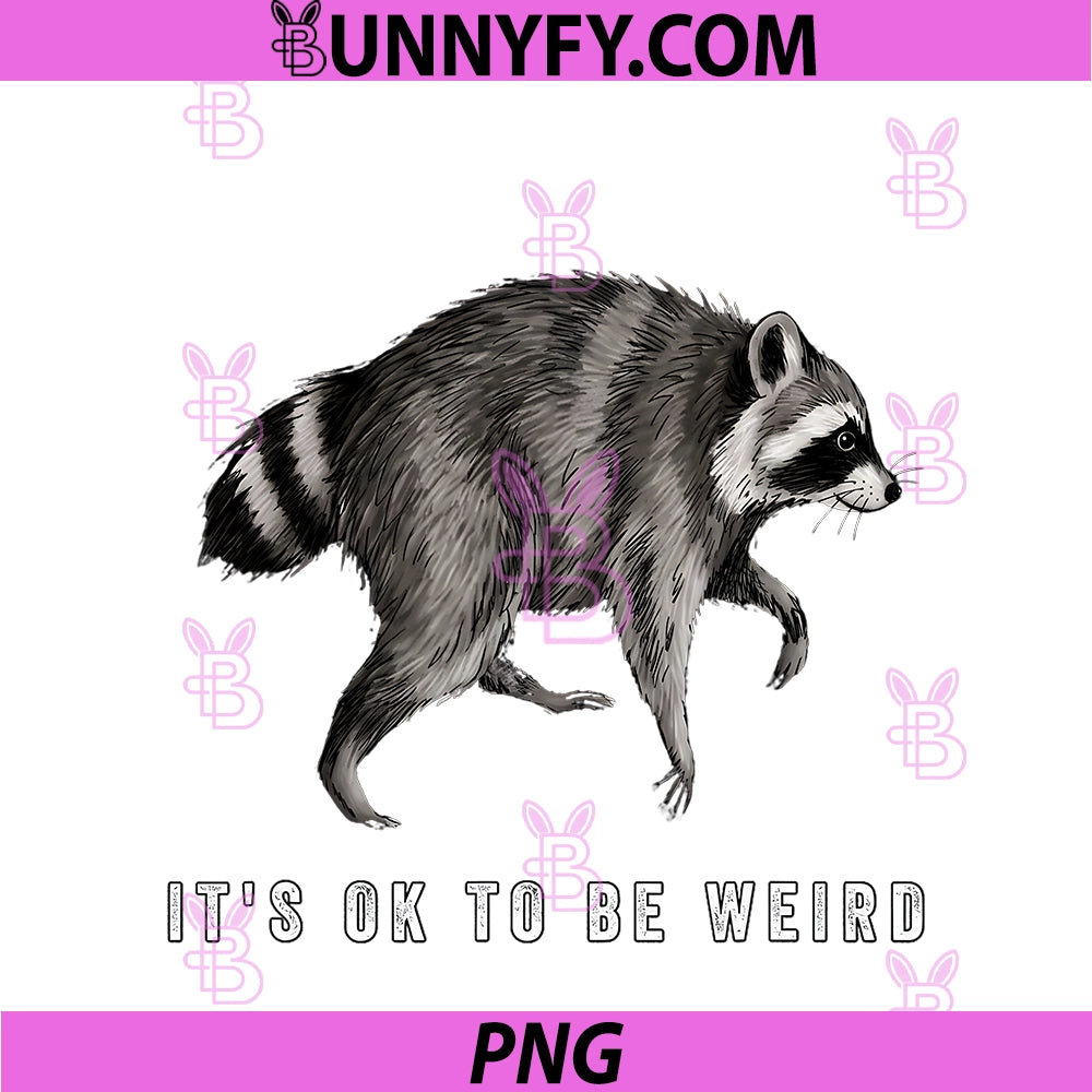 It's Ok To Be Weird PNG, Timothy Team Jimothy Raccoon Meme PNG