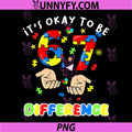 Its Okay to Be Different 67 Hand PNG, Signs Autism Awareness PNG