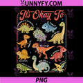 Its Okay to Be Different PNG, Dinosaur Autism Neurodiversity PNG