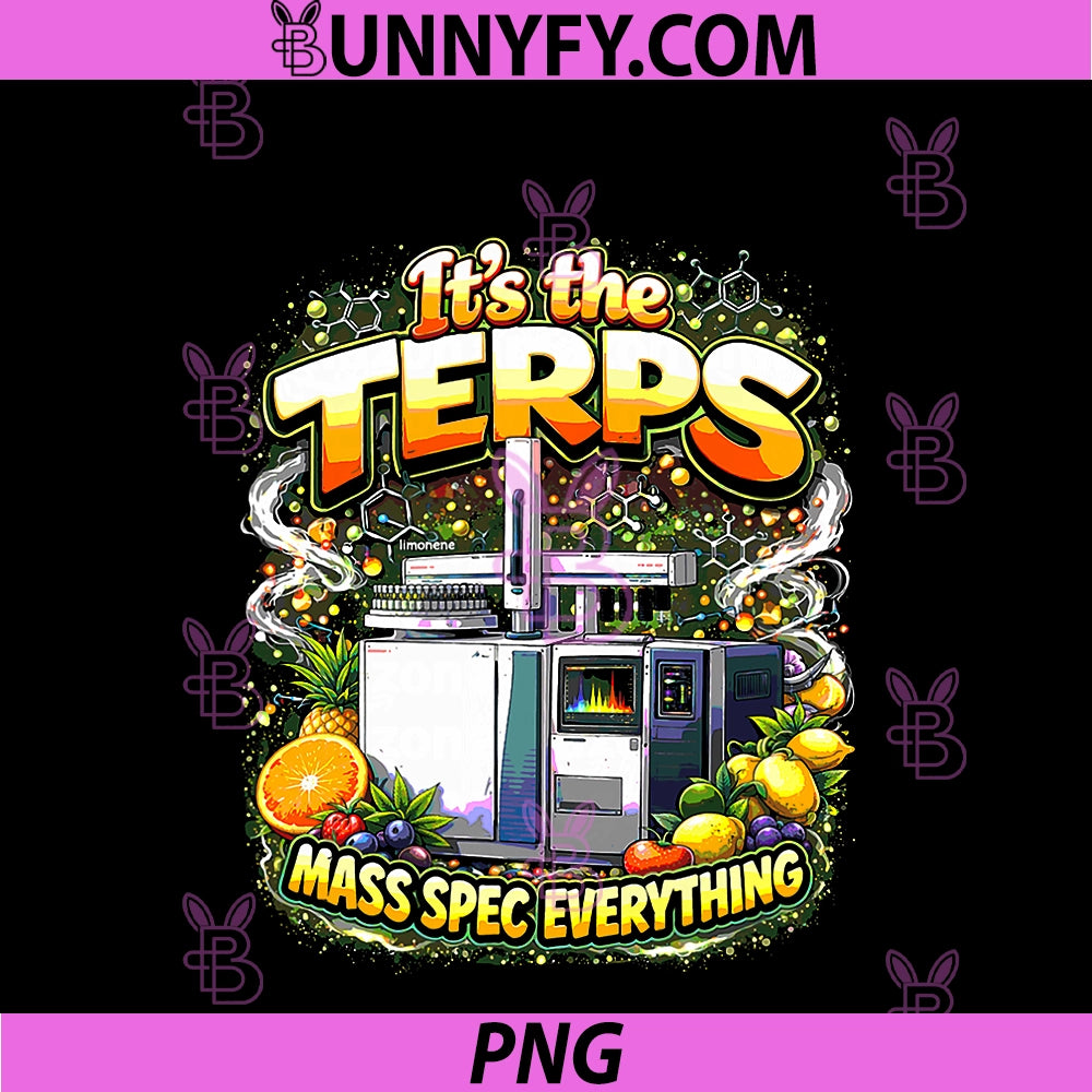 It's The Terps Mass Spec PNG, Everything GCMS PNG
