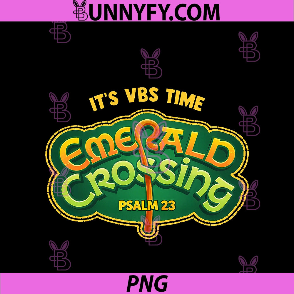 It's VBS Time Emerald Crossing PNG, An Irish Adventure VBS 2026 PNG