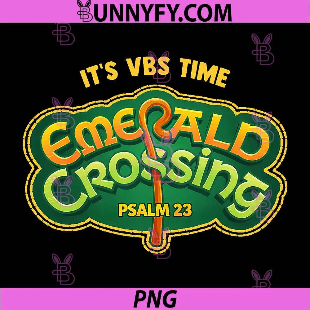 It's VBS Time Emerald Crossing PNG, An Irish Adventure VBS 2026 PNG