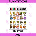 Italian Brain Rot PNG, Characters Italian Brainrot PNG