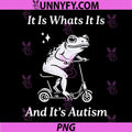 It is What It is and It's Autism PNG, Funny Meme Autism Awareness PNG