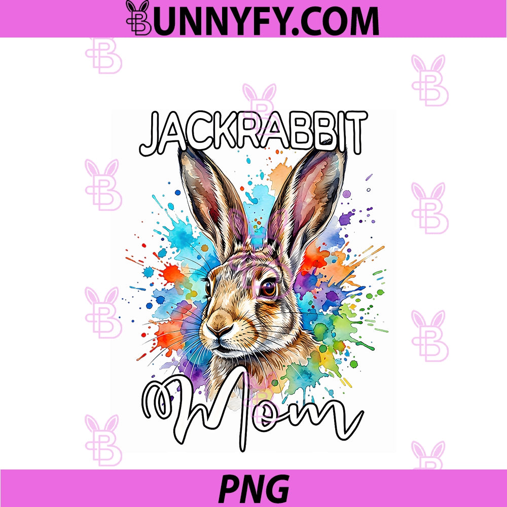 Jackrabbit Rabbit Mom PNG, Jackrabbit Rabbit PNG