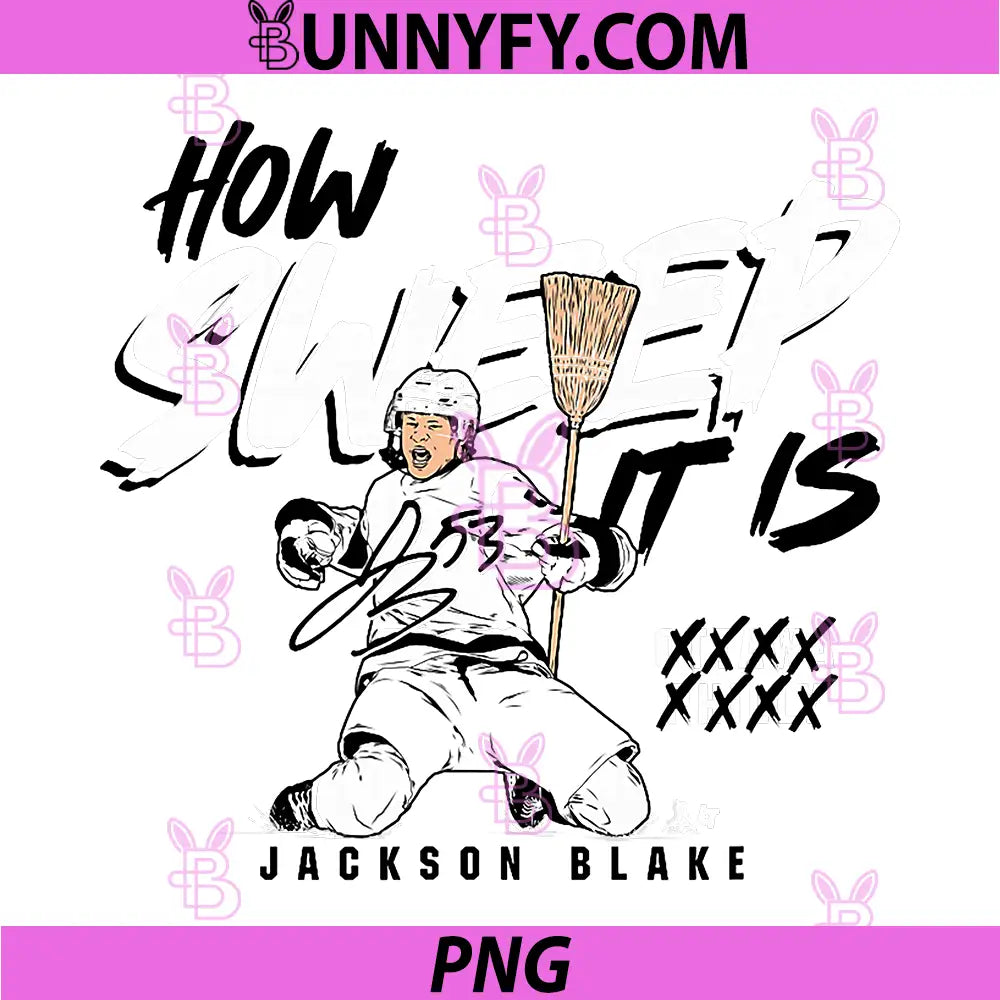 Jackson Blake How Sweep It is Carolina Hockey PNG