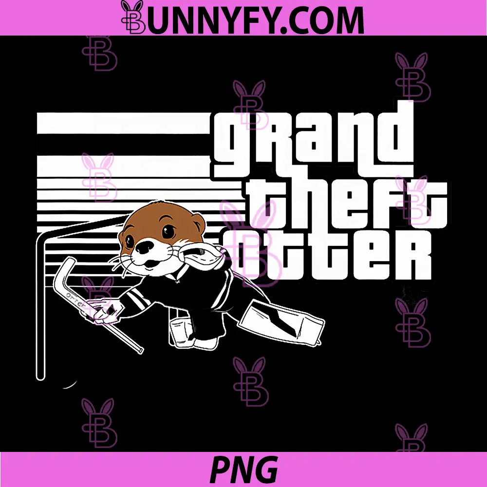 Grand Theft Otter PNG, Dallas Hockey PNG