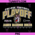 James Madison Dukes College PNG, Football Playoff CFP 2025-26 PNG