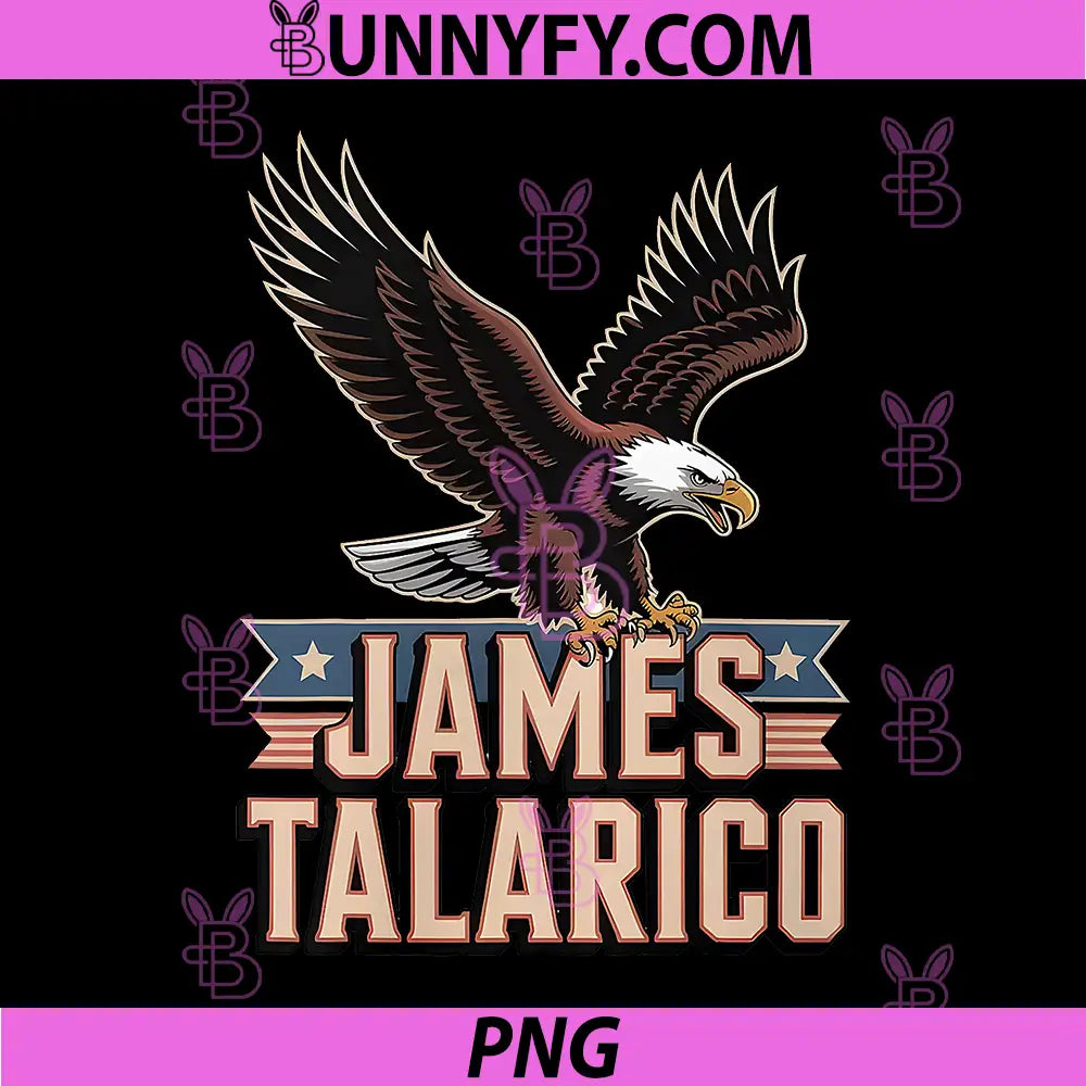 James Talarico PNG, Senate Texas 2026 PNG, Patriotic Eagle Vintage PNG