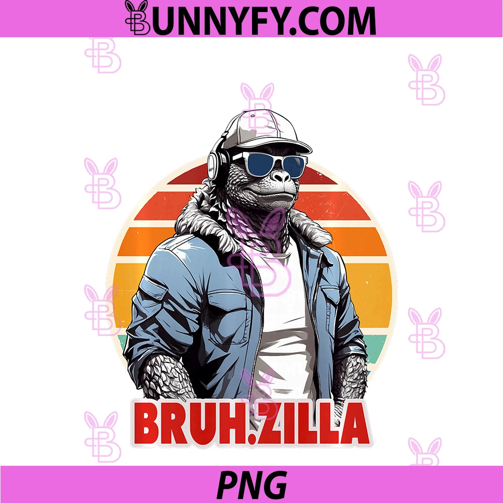 Japanese Monster Kaiju Chilling Like A Bruh.Zilla PNG, Funny Meme PNG
