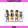 Jazz Cats Playing Saxophone PNG, Funny Cat Musician Saxophonist PNG