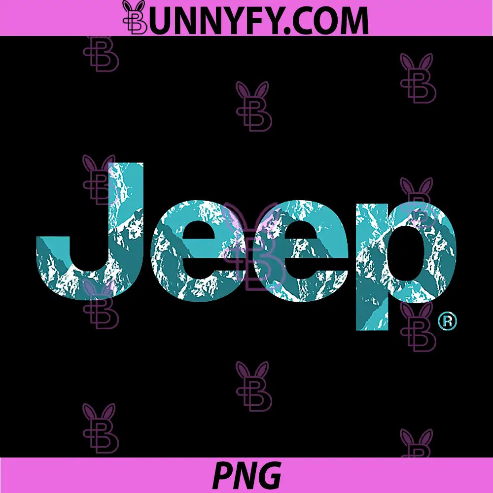Jeep Iconic Distress Camo Logo PNG, Officially Licensed PNG