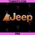 Jeep Iconic Sunset Logo PNG, Officially Licensed PNG