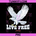 Jeep Live Free Eagle PNG, Officially Licensed PNG