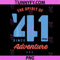 Jeep Spirit of Adventure PNG, Star Officially Licensed PNG