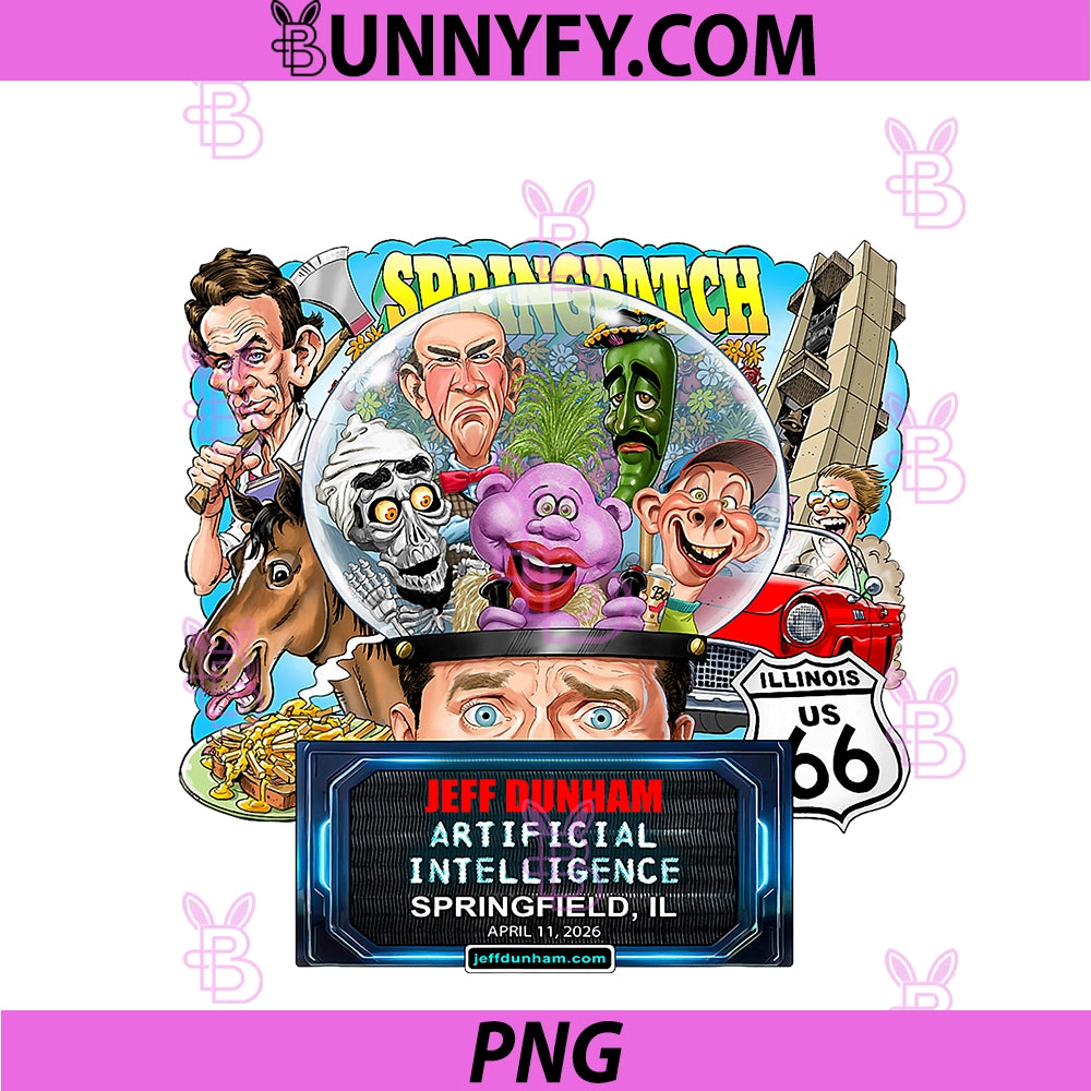 Jeff Dunham Springfield PNG, IL (2026) PNG