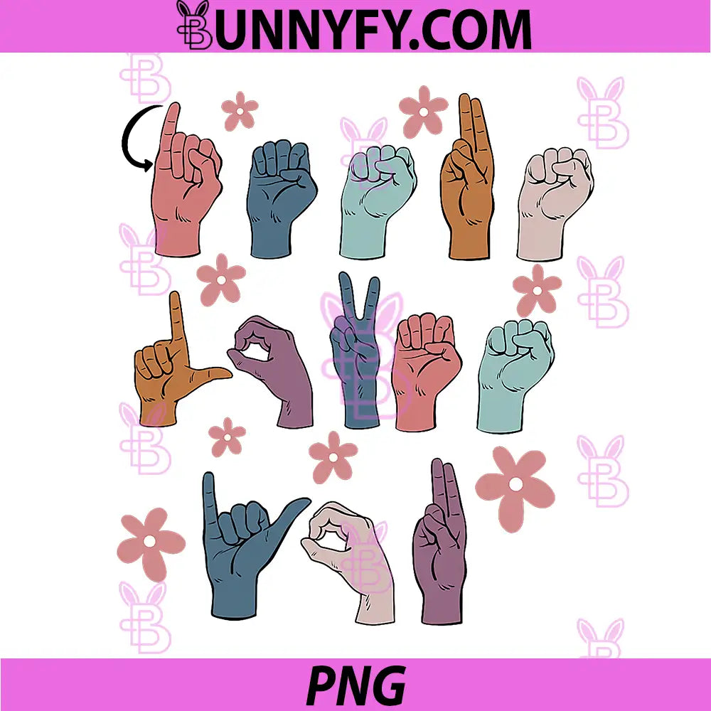 Jesus Loves You PNG, ASL Sign Language Christian PNG