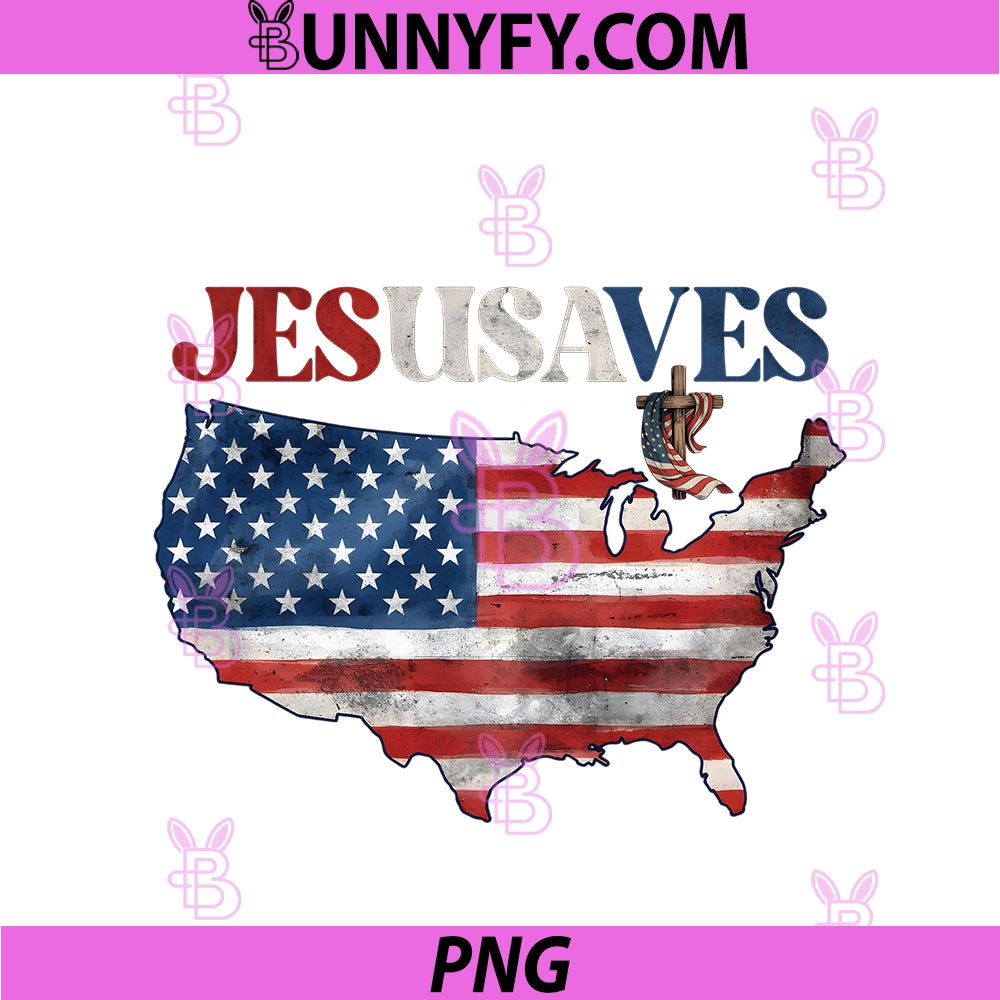 Jesus Saves PNG, USA JesUSAves Christian Religious Faith PNG