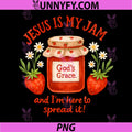 Jesus is My Jam PNG, Christian Faith Design PNG