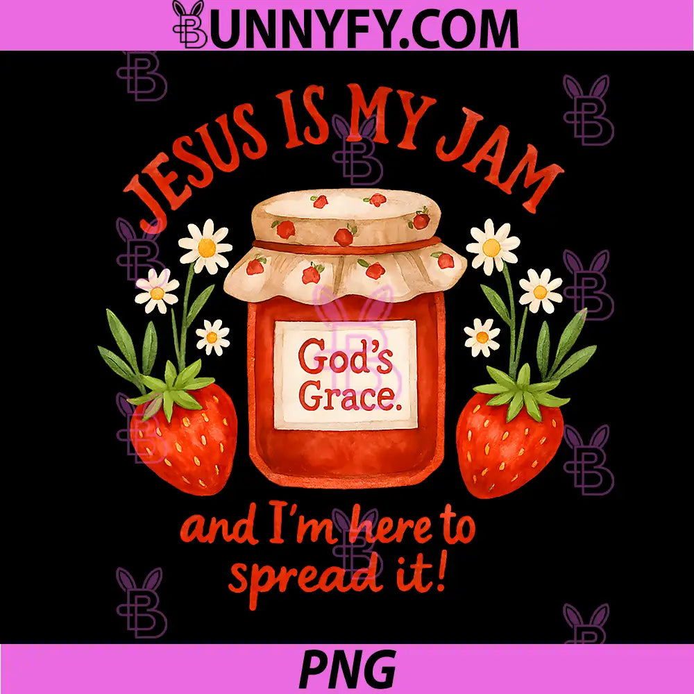 Jesus is My Jam PNG, Christian Faith Design PNG