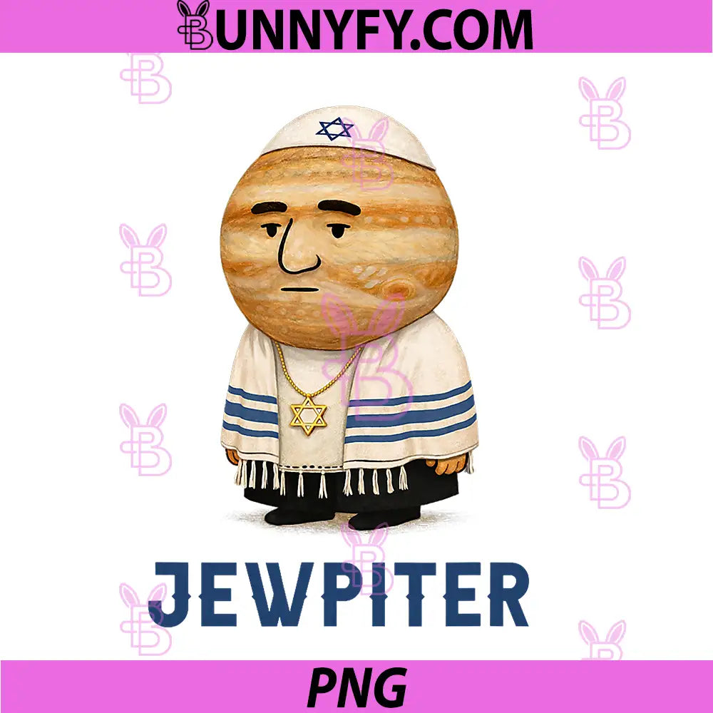 Jewish Humor PNG, Hanukkah Israel PNG, Israeli Jewpiter Hebrew Joke PNG