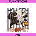 Jim-Boo-Thy PNG, Funny Spooky Jimothy Ghost Raccoon Halloween PNG