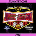 Jimmie Johnson Hendrick Motorsports PNG, Licensed Black Performance PNG