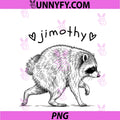 Jimothy Cute PNG, Viral Short Spined Racoon PNG