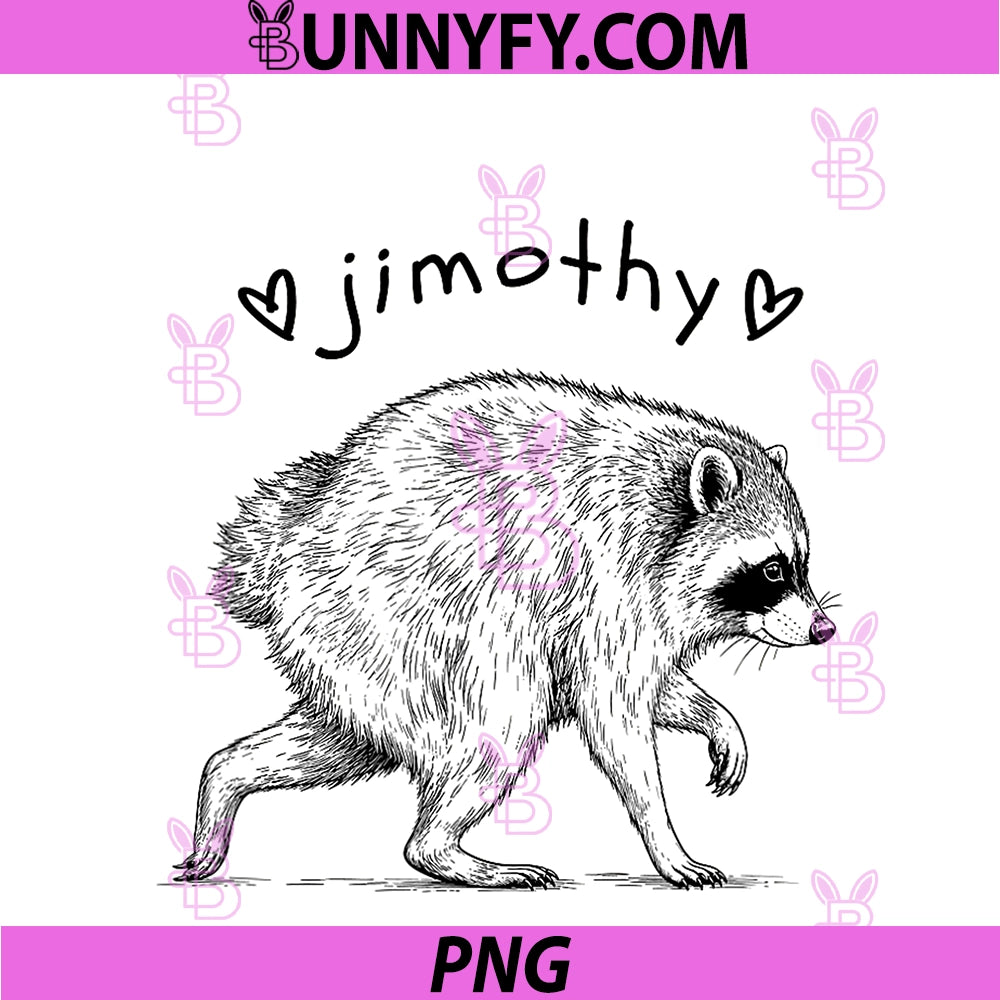 Jimothy Cute PNG, Viral Short Spined Racoon PNG