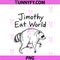 Jimothy Eat World PNG, Funny Viral Raccoon Seattle Trash Panda PNG