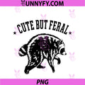 Jimothy Raccoon Cute But Feral PNG, Funny Trash Panda Meme PNG