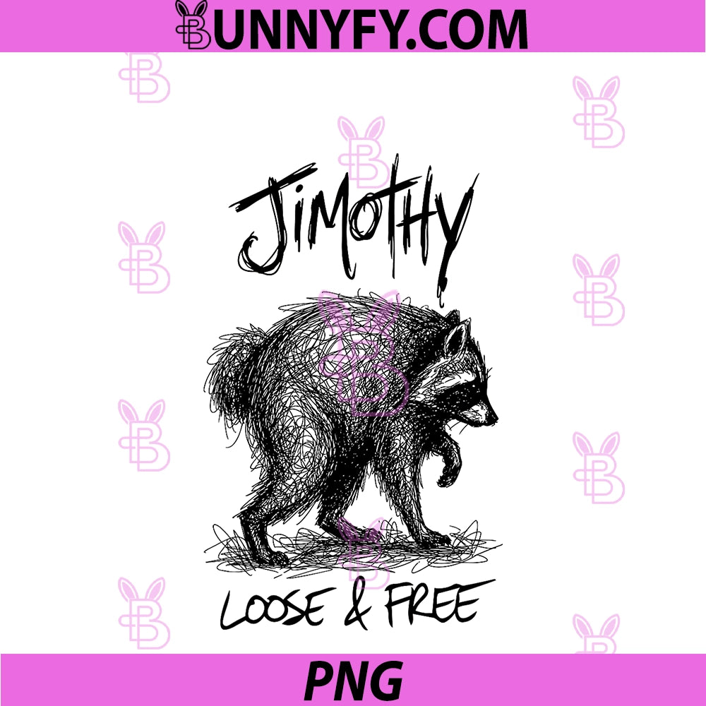 Jimothy Scribble Art PNG, Seattle Raccoon PNG