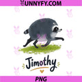 Jimothy Viral Raccoon PNG, Funny Trash Panda Wildlife PNG