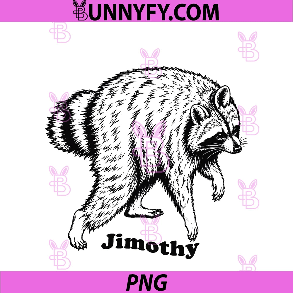 Jimothy Viral Raccoon PNG, Funny Trash Panda Wildlife PNG