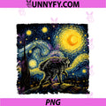 Jimothy Viral Raccoon Van Gogh PNG, Funny Trash Panda Wildlife PNG