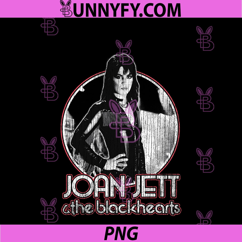 Joan Jett And The Blackhearts PNG, Circle Portrait PNG