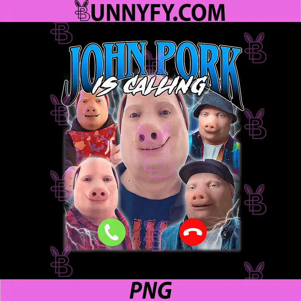John Pork PNG, Is Calling PNG