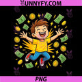 Joyful Abundance Vibes PNG, Cartoon Energy PNG