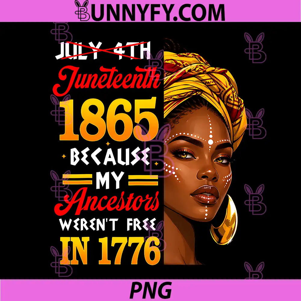 Juneteenth 1865 Afro African PNG, American 4th of July PNG
