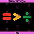 Equality Is Greater Than Division Juneteenth PNG, Black Unity Symbol PNG